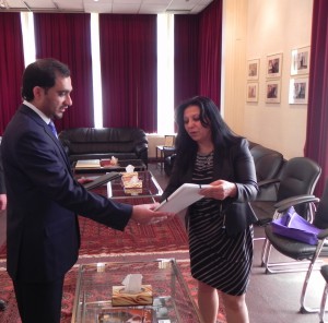 Visit to UAE embassy in The Netherlands                                        